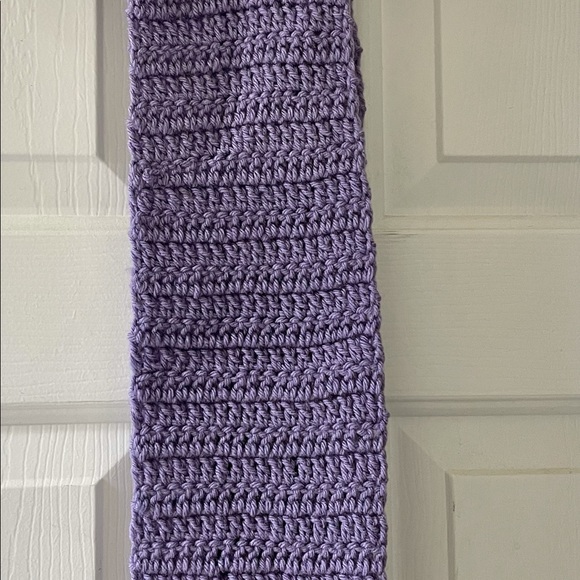 Scarf - 1 of a kind! Handcrafted infinity scarf. 22X6 - Picture 3 of 3